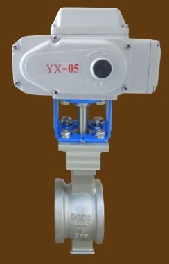 電動V型調(diào)節(jié)球閥