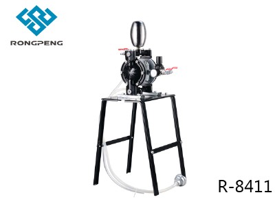 榮鵬8411氣動(dòng)隔膜泵油漆涂料輸送泵噴漆泵工業(yè)級(jí)氣動(dòng)雙隔膜泵